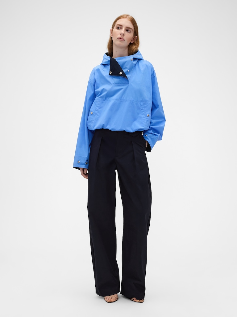 Gap × Victoria Beckham High Rise Pleated Arc Trouser