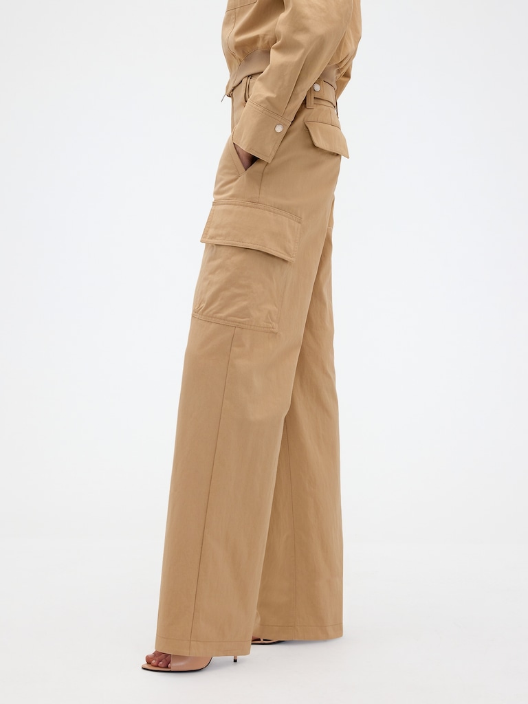 Gap × Victoria Beckham High Rise Cargo Pants