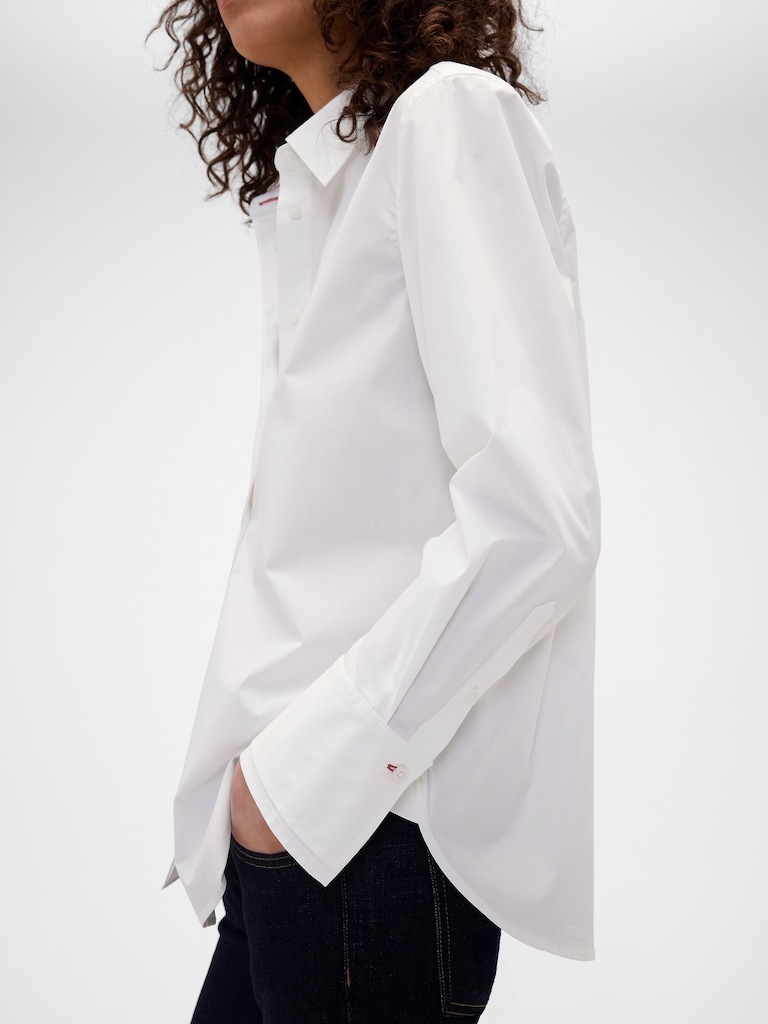 Gap × Victoria Beckham Relaxed Poplin Shirt