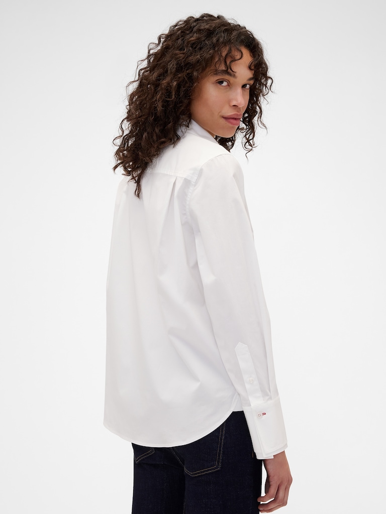 Gap × Victoria Beckham Relaxed Poplin Shirt
