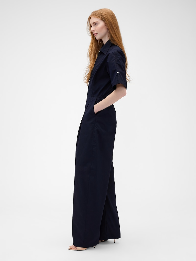 Gap × Victoria Beckham Loose Utility Jumpsuit