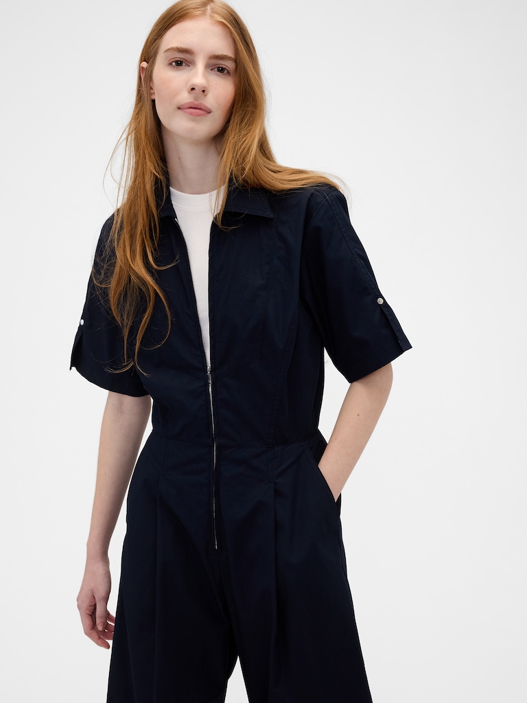 Gap × Victoria Beckham Loose Utility Jumpsuit