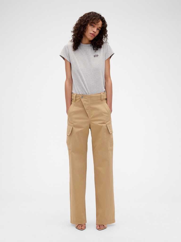 Gap × Victoria Beckham Organic Cotton Logo T-Shirt