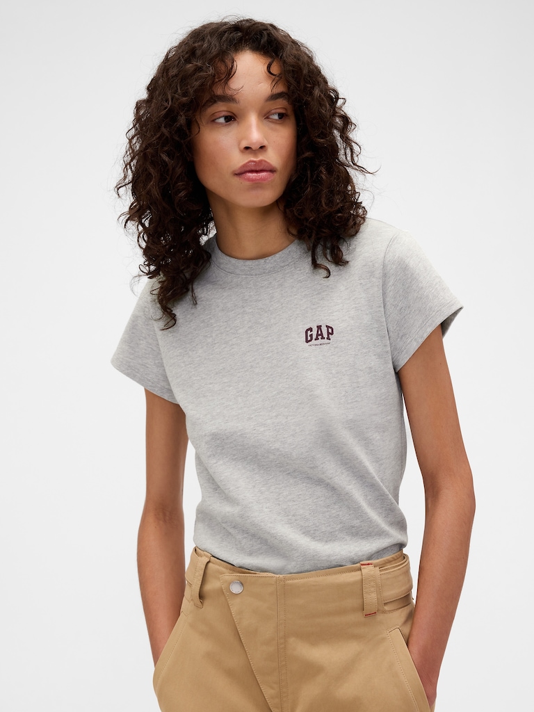 Gap × Victoria Beckham Organic Cotton Logo T-Shirt