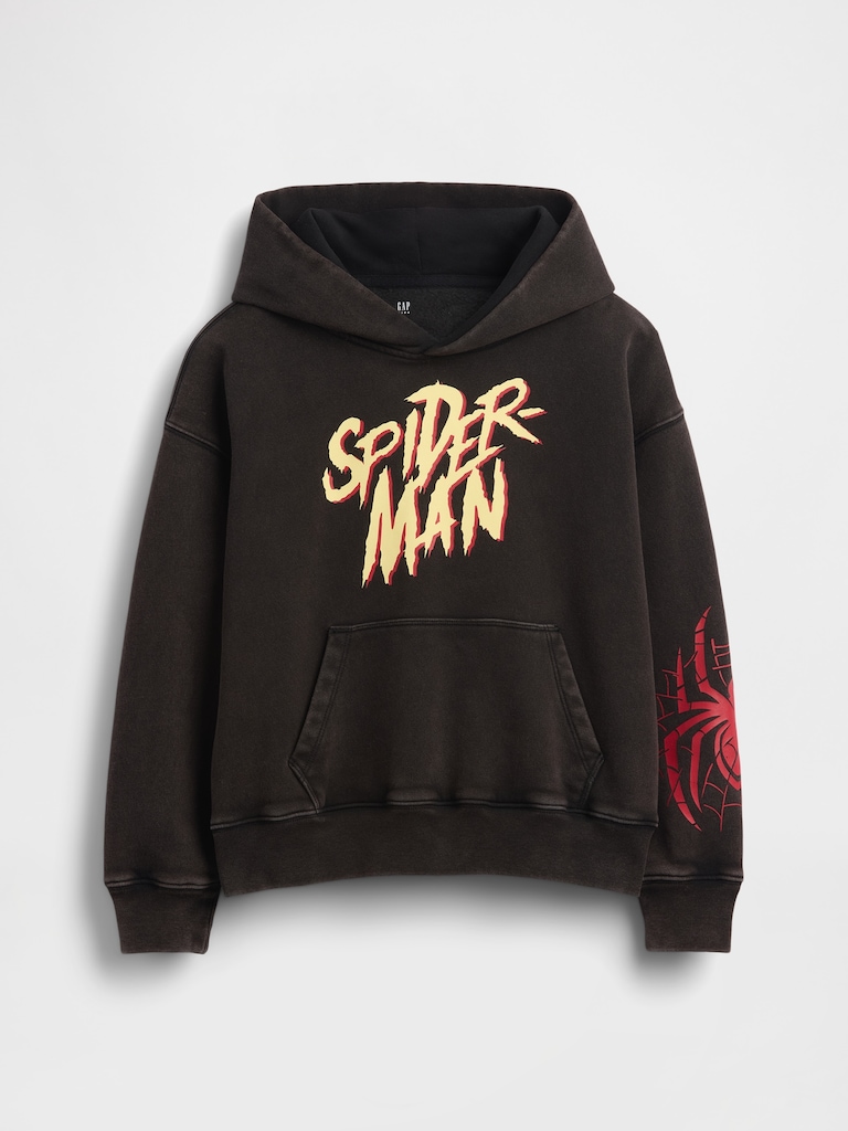 Kids Marvel VintageSoft Spider-Man Relaxed Hoodie