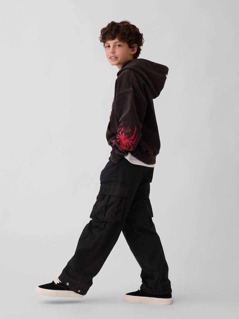 Kids Marvel VintageSoft Spider-Man Relaxed Hoodie