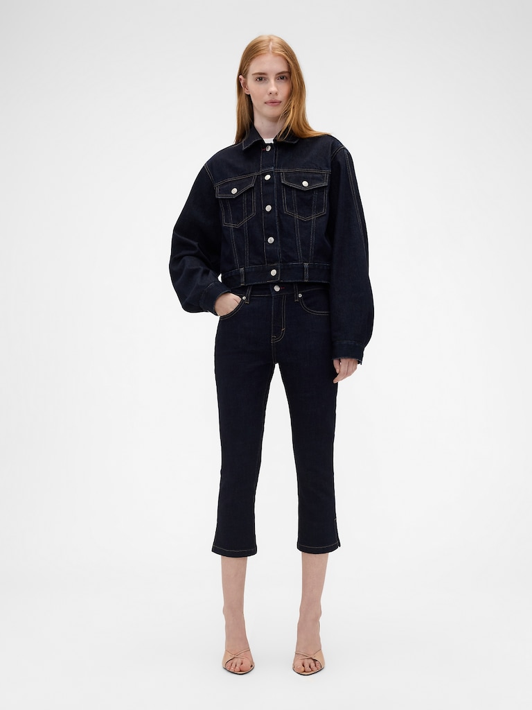 Gap × Victoria Beckham Low Rise Capri Jeans