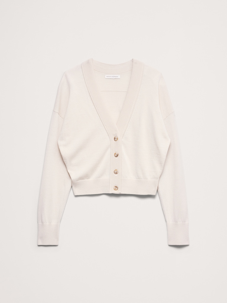 Merino Cardigan Sweater