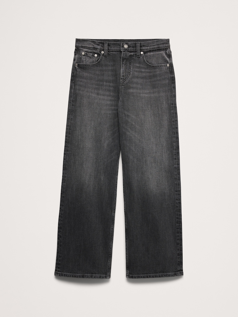 Mid-Rise 90s Loose Crop Jean