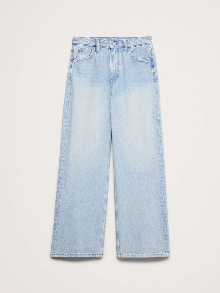 The Icon Classic Wide-Leg Crop Jean