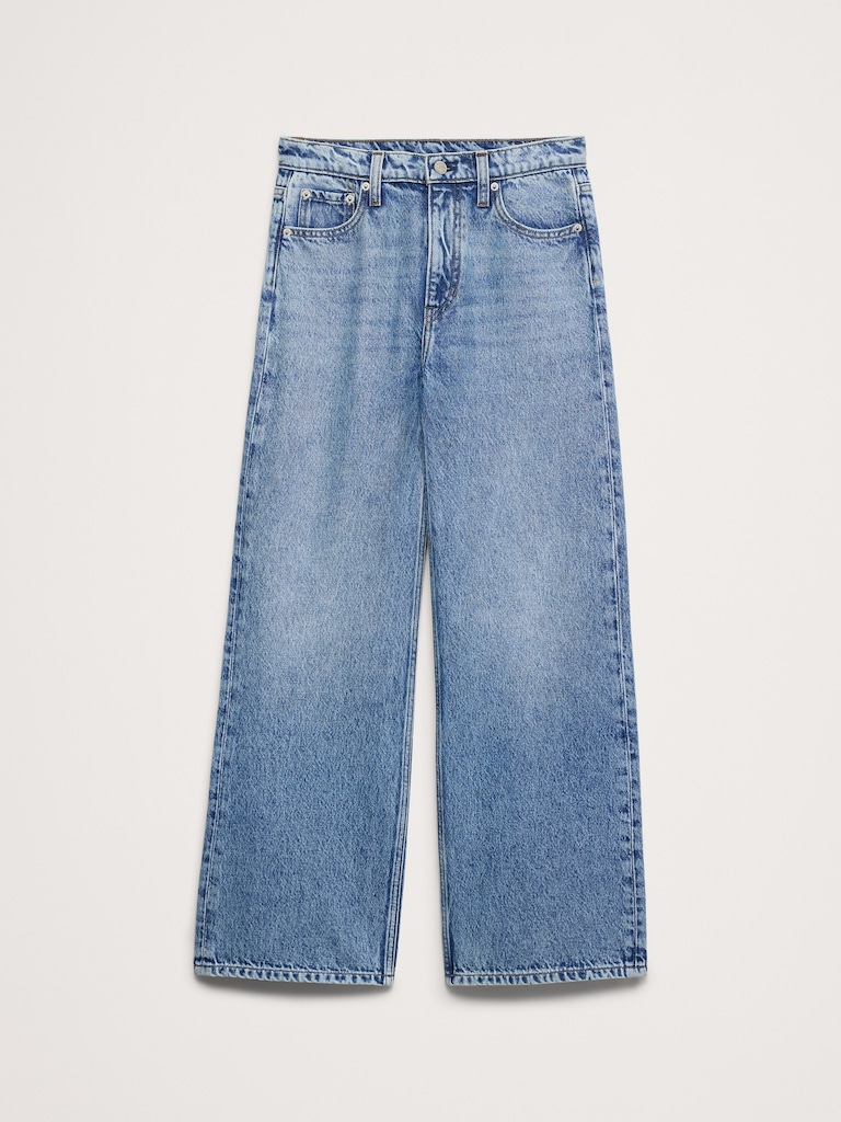 The Icon Classic Wide-Leg Crop Jean