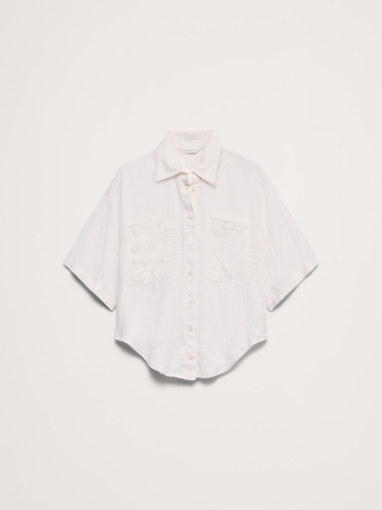 Linen Short-Sleeve Shirt