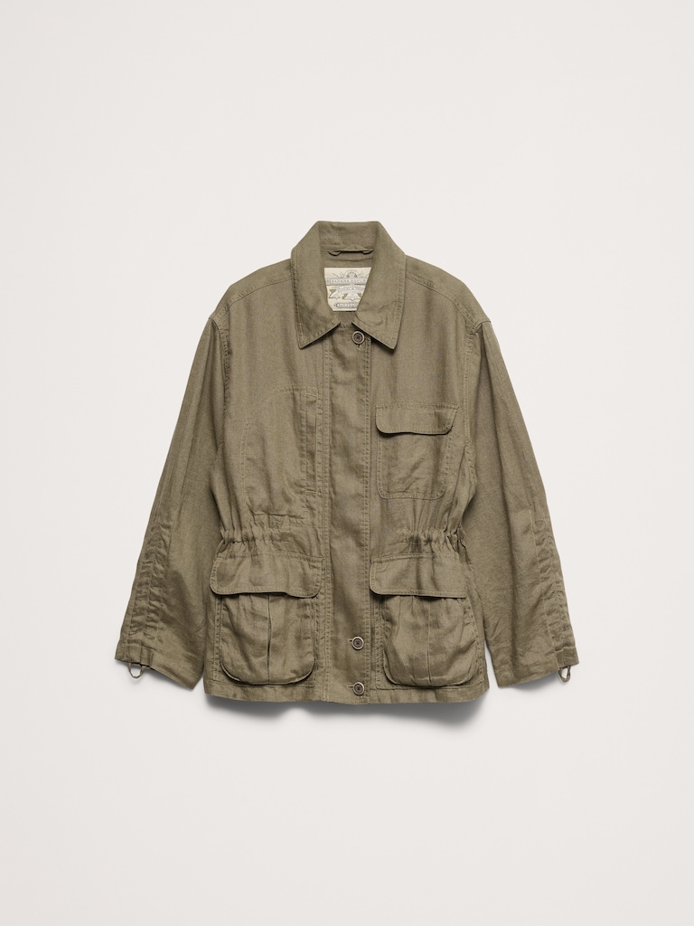 Linen Chore Coat
