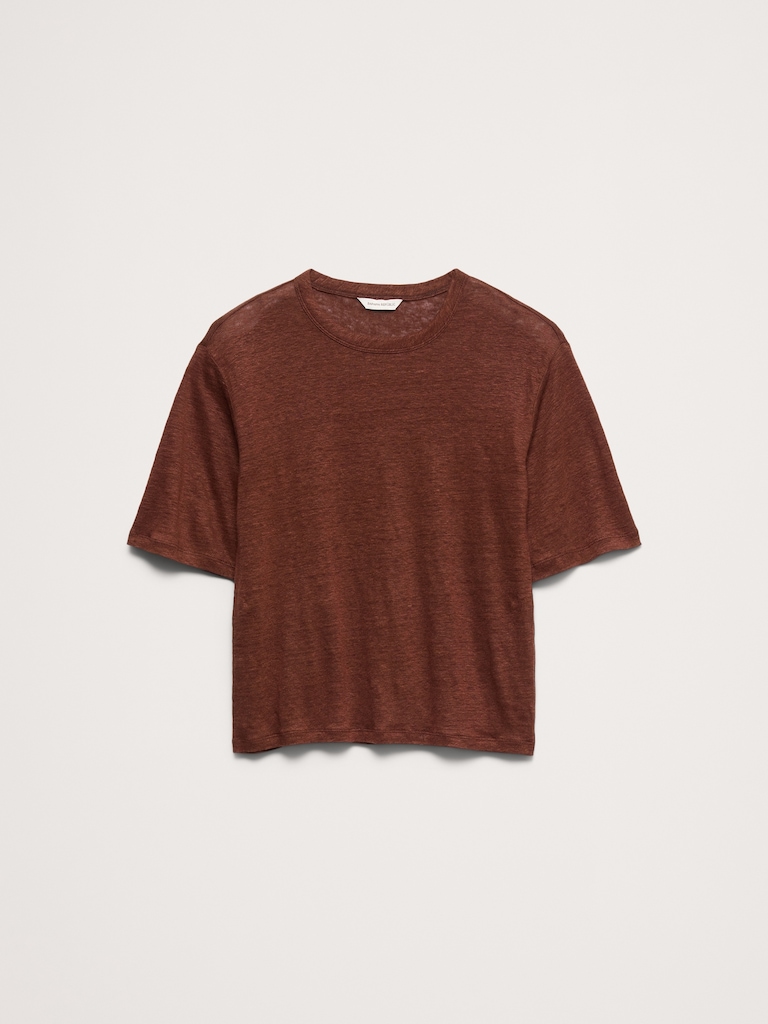 Relaxed Linen T-Shirt