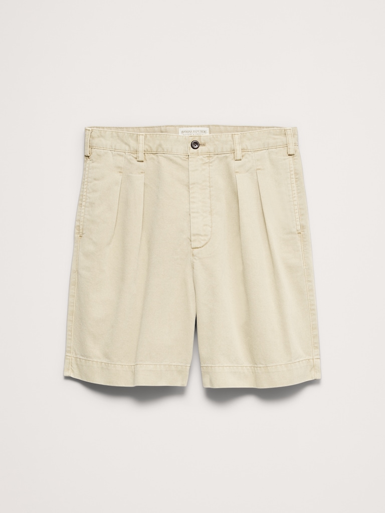 Archive Reissue 8" Pleated Short