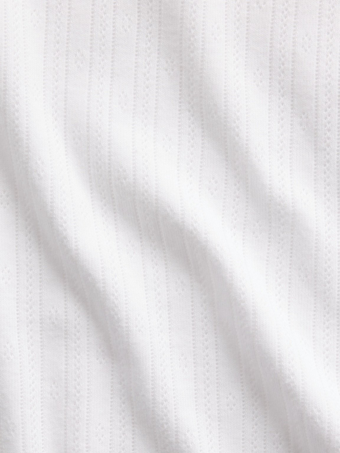 Pointelle Crewneck T-Shirt