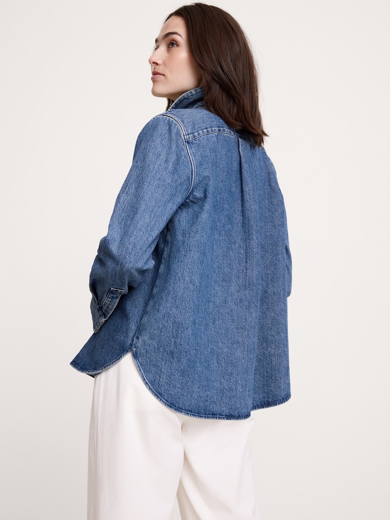 The Everyday Shirt in Denim