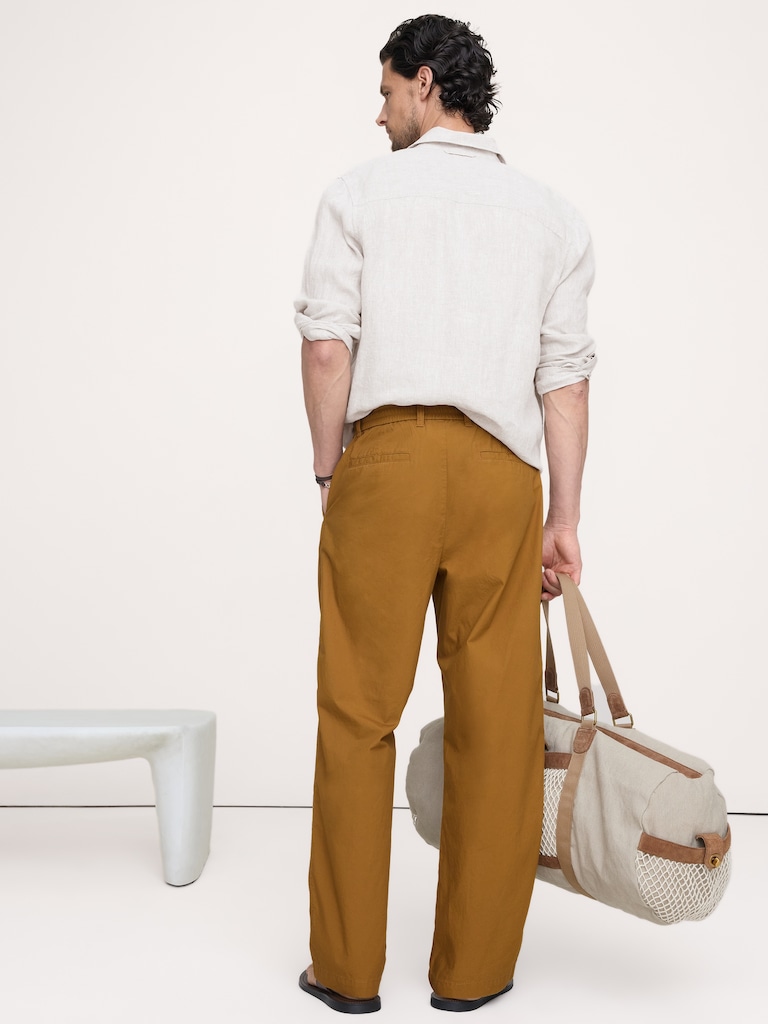 The Weekender Relaxed Pull-On Pant in Cotton