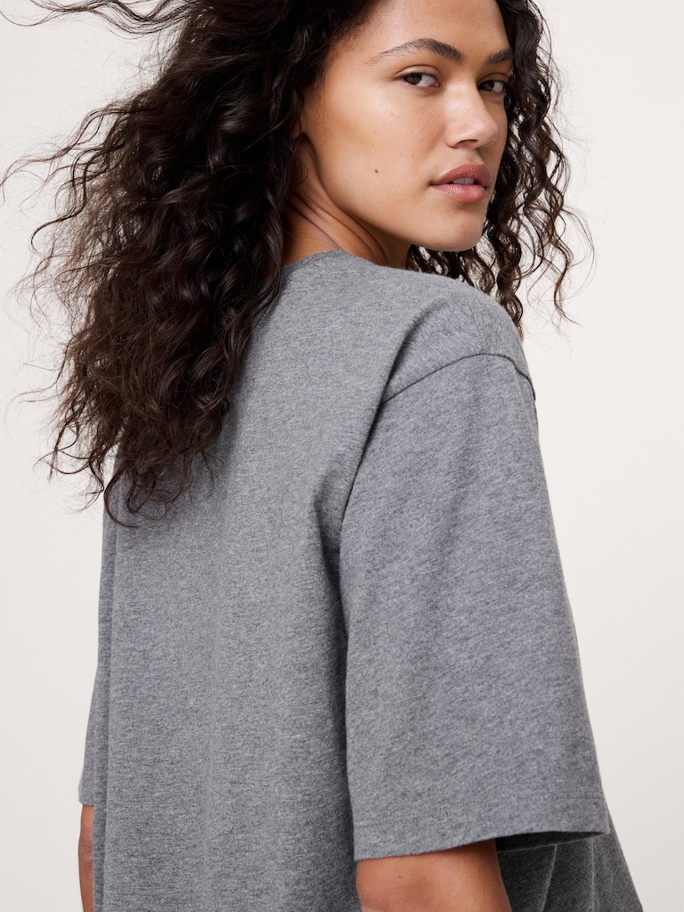 Oversized Vintage Cotton T-Shirt