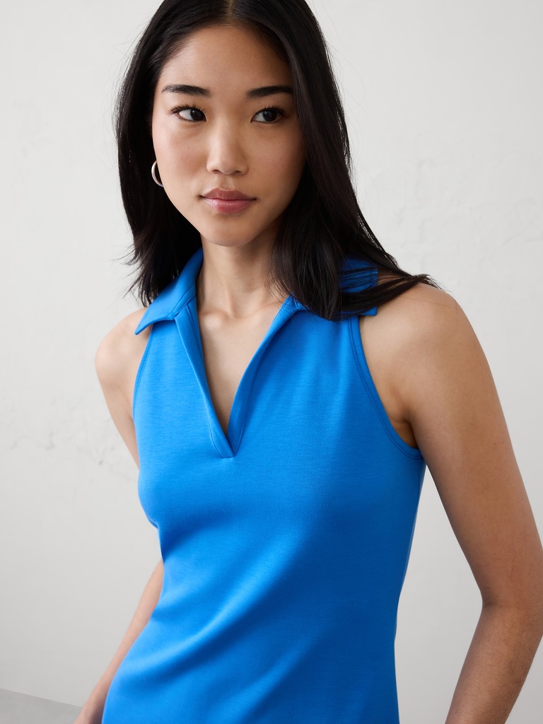 Soft Touch Halter Midi Dress