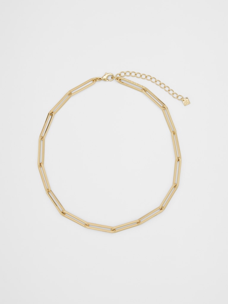 Paperclip Chain Necklace