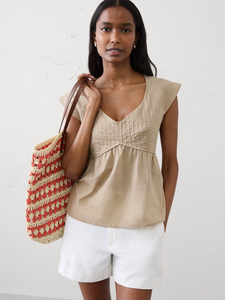 Straw Market Tote