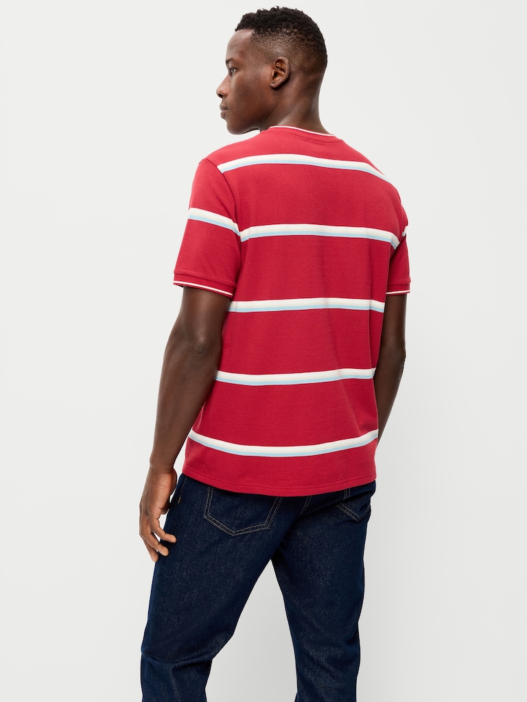 Crew-Neck Pique T-Shirt