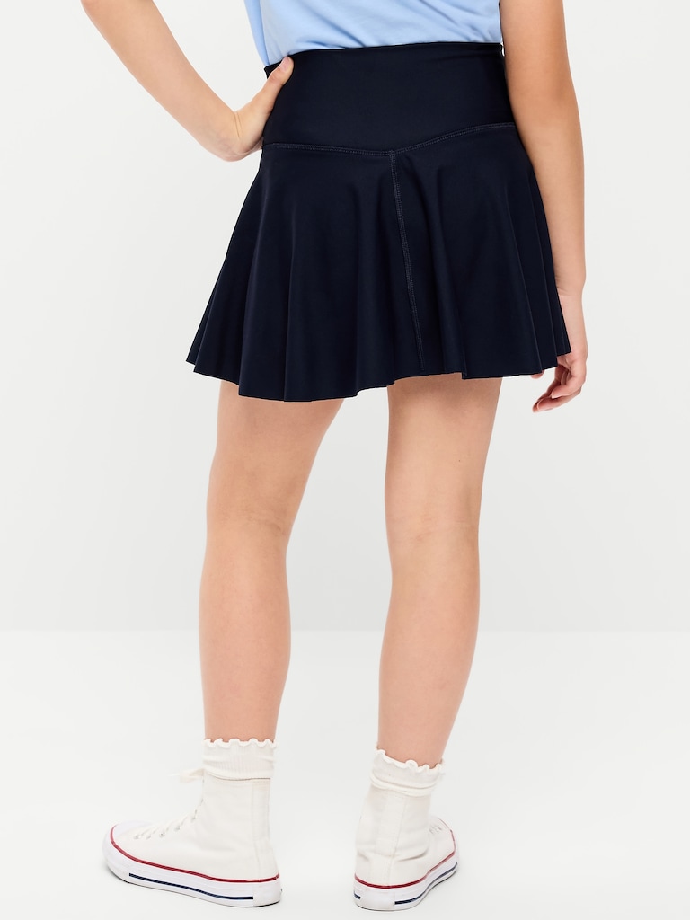 High-Waisted PowerSoft Skort for Girls
