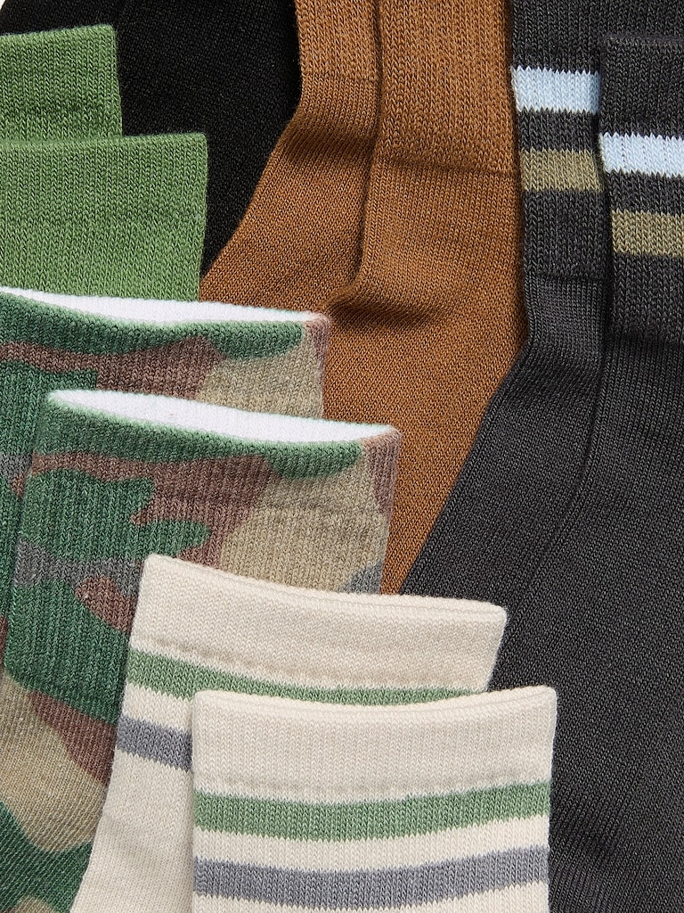 Crew Socks 6-Pack for Boys