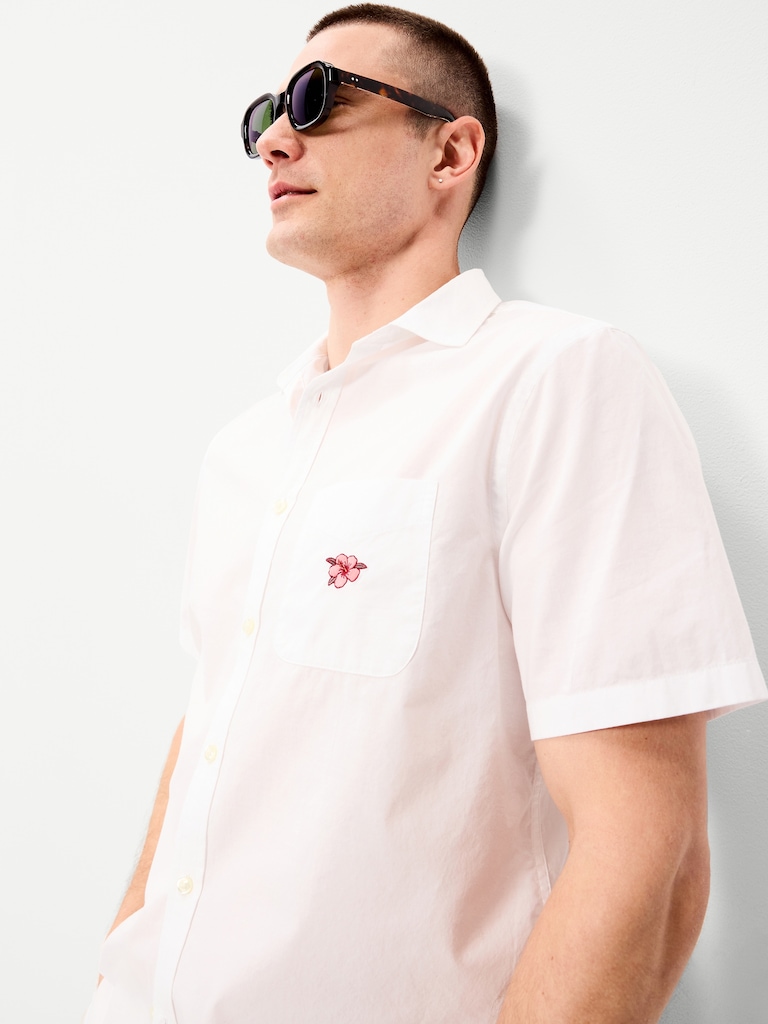 Classic Fit Everyday Poplin Shirt