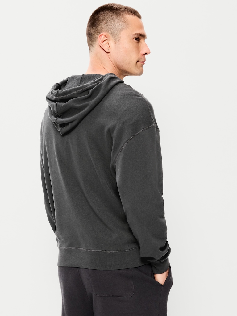 French Terry Pullover Hoodie