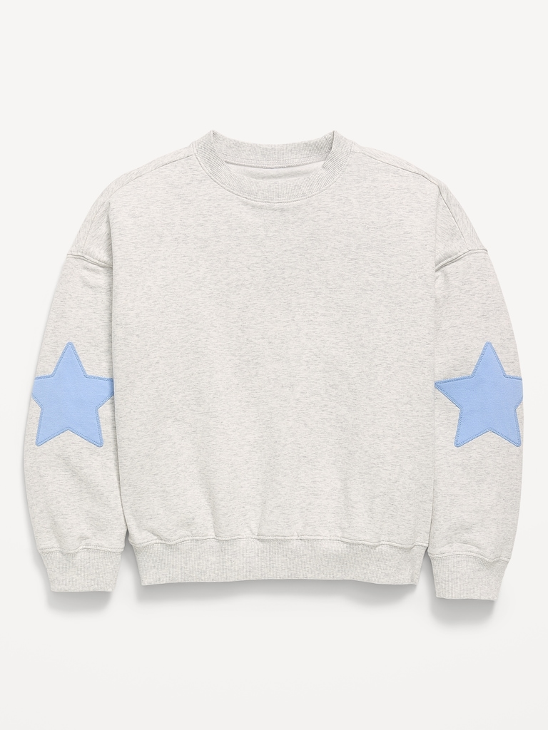Favorite Fleece Oversized Tunic Sweatshirt for Girls