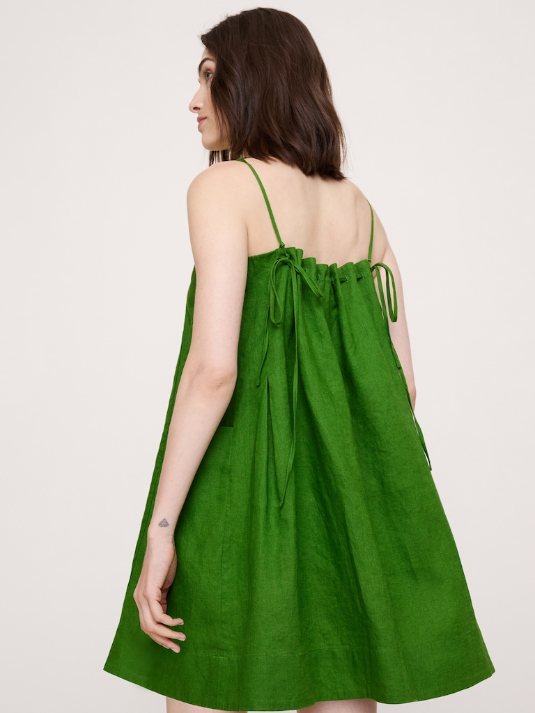 Linen Mini Dress