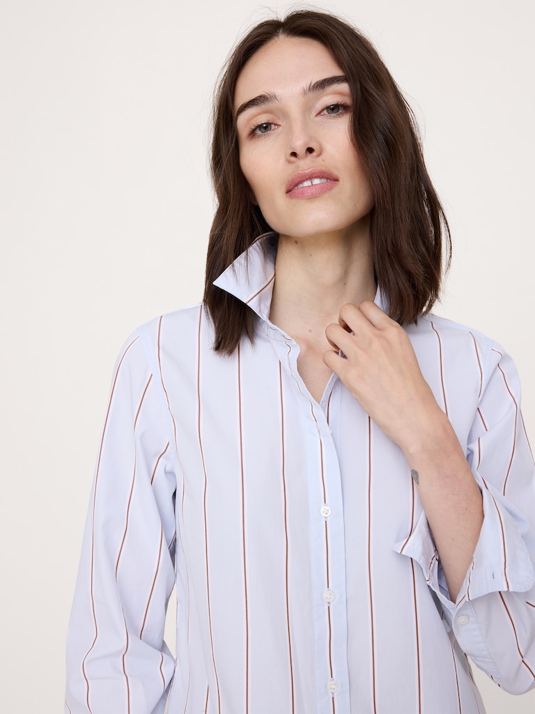 The Everyday Shirt in Cotton Poplin
