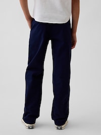 Kids Uniform Stretch Relaxed Straight Khakis