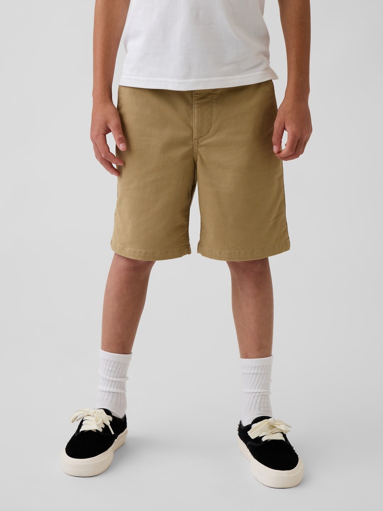 Kids Modern Khaki Shorts