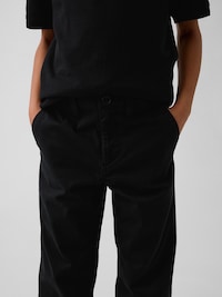 Kids Uniform Stretch Relaxed Straight Khakis