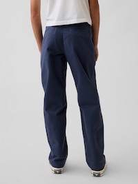 Kids Uniform Stretch Relaxed Straight Khakis