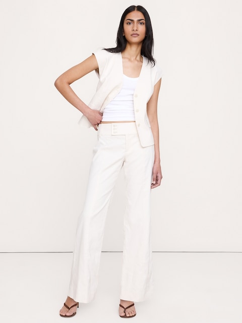Women's White Pants | Banana Republic