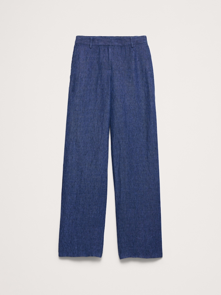 The Everyday Wide-Leg Pant in Linen