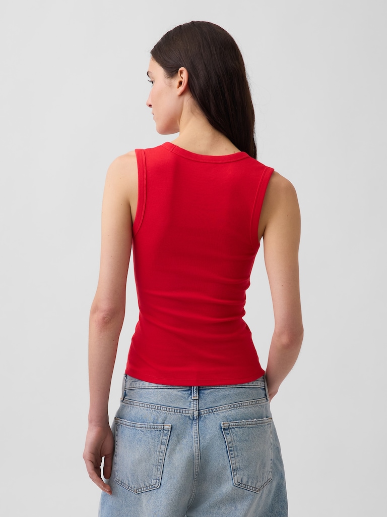 Modern V-Neck Tank Top