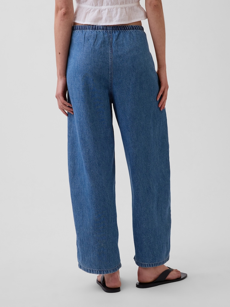 Mid Rise UltraSoft Easy Barrel Jeans