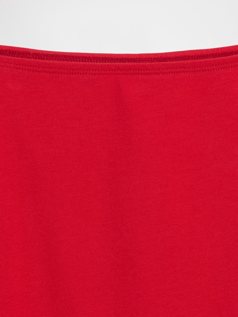 CloseKnit Jersey Off-Shoulder Crop T-Shirt