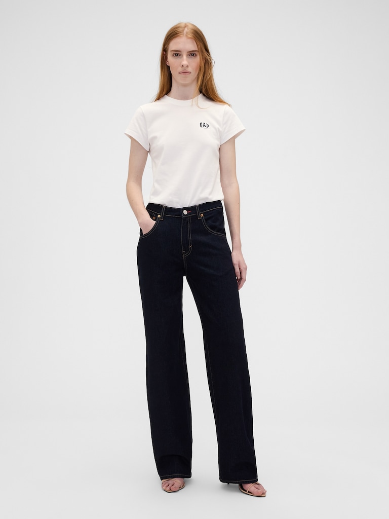 Gap × Victoria Beckham Organic Cotton Logo T-Shirt