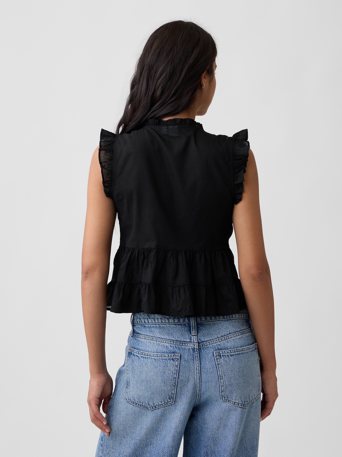 Tiered Ruffle Top
