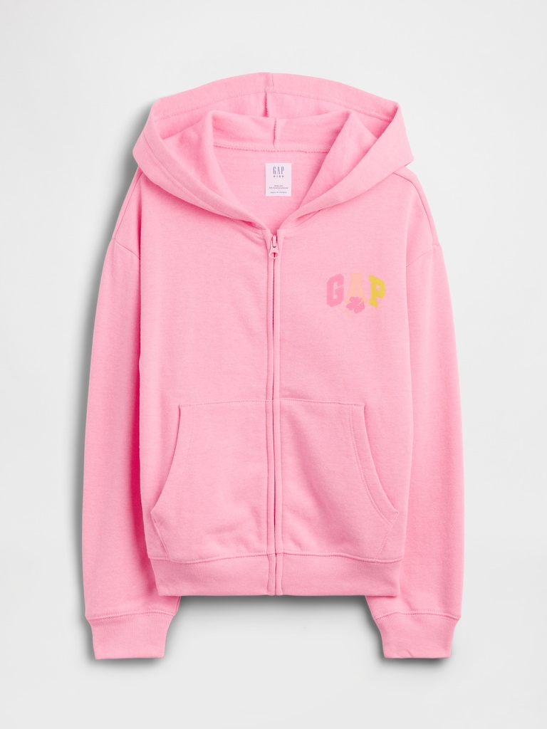 Kids Relaxed Gap Logo Zip Hoodie