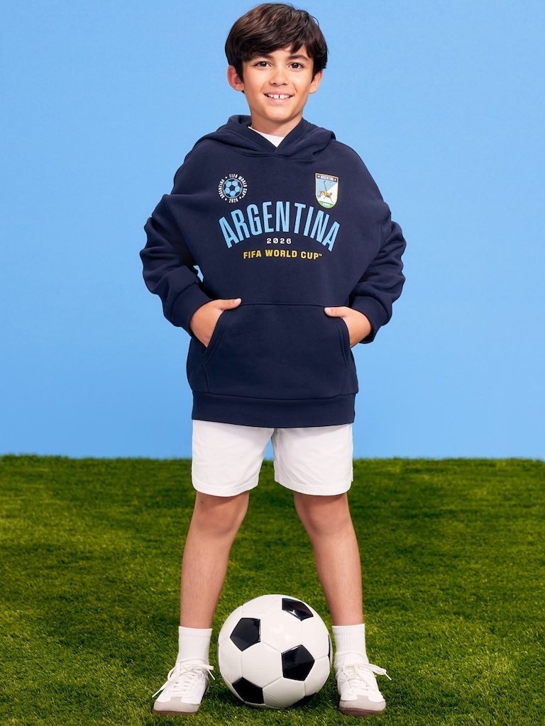 FIFA World Cup 26™ Argentina Oversized Pullover Hoodie for Boys