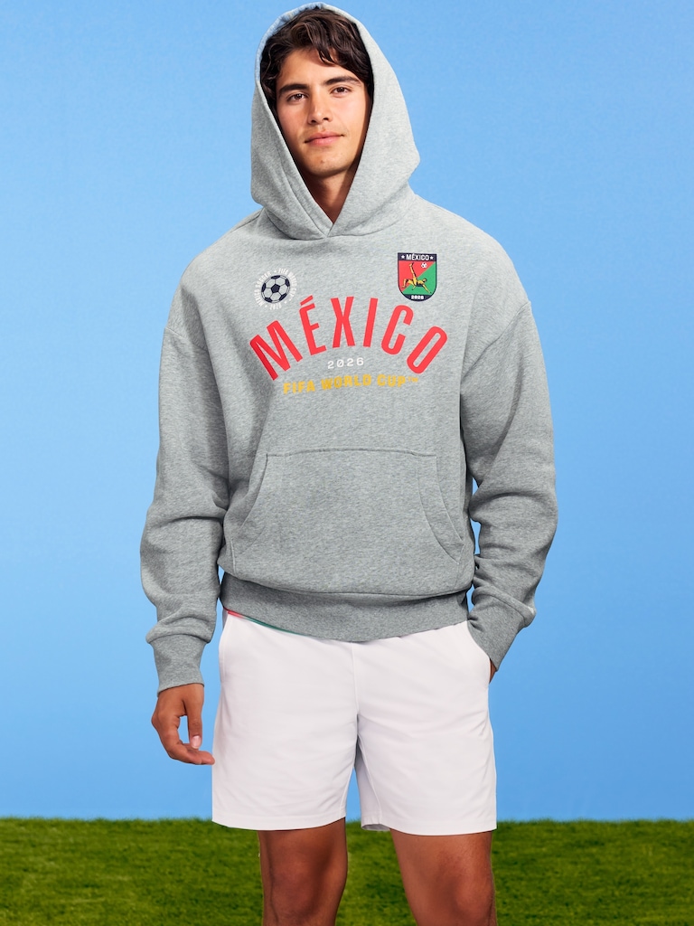 FIFA World Cup 26™ Mexico Oversized Pullover Hoodie for Men