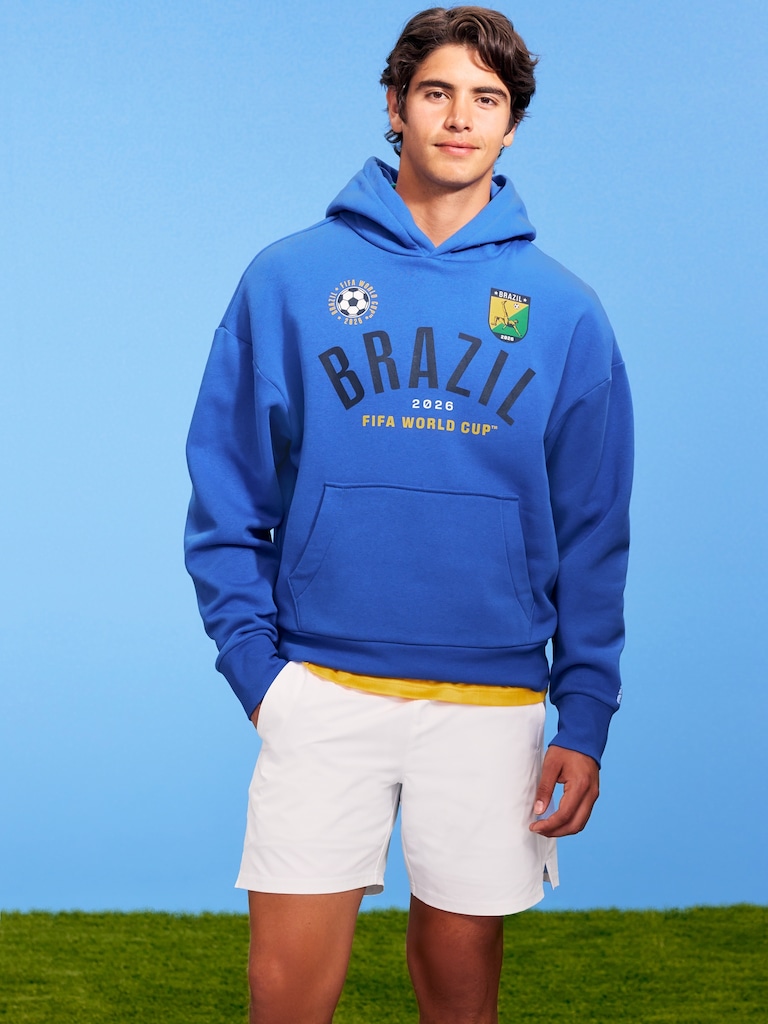 FIFA World Cup 26™ Brazil Oversized Pullover Hoodie for Men