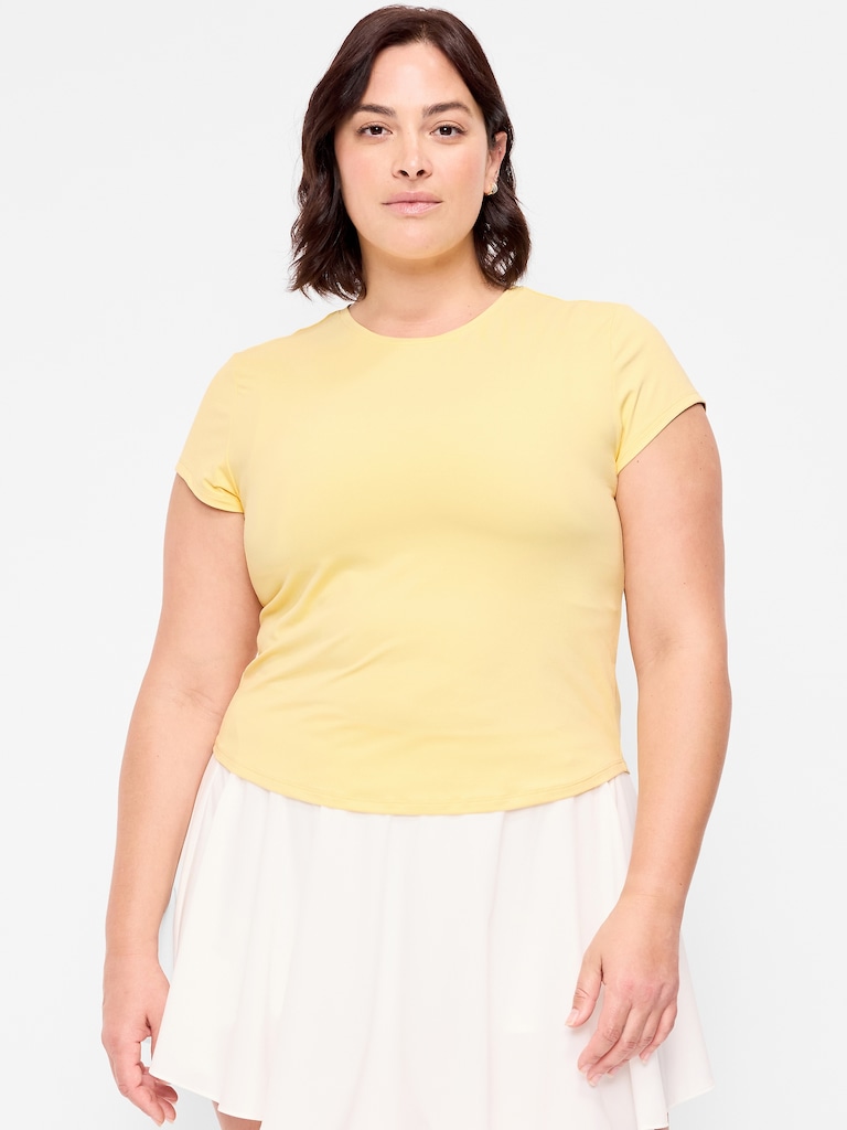 StudioSmooth Short-Sleeve Base Layer Top